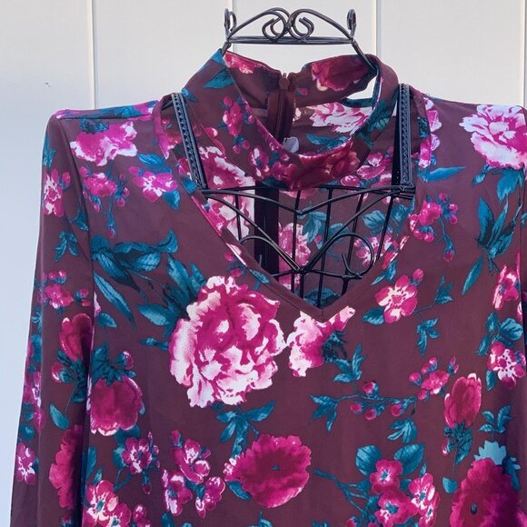 Peach Love Floral Dress size Small - Picture 14 of 14